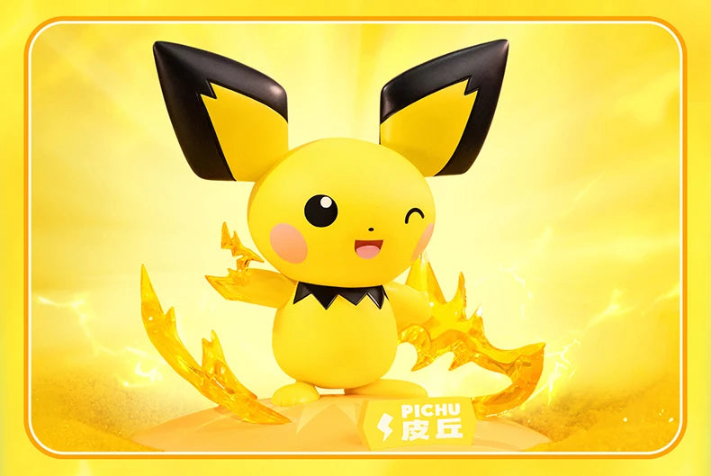 18 Styles Of Pokemon Anime Figures, Pikachu Mew Gardevoir Pichu Action Figurines