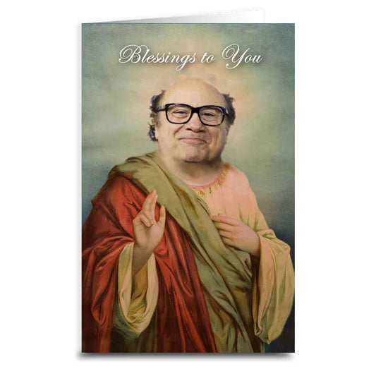 Saint Danny "Blessings" Greeting Card