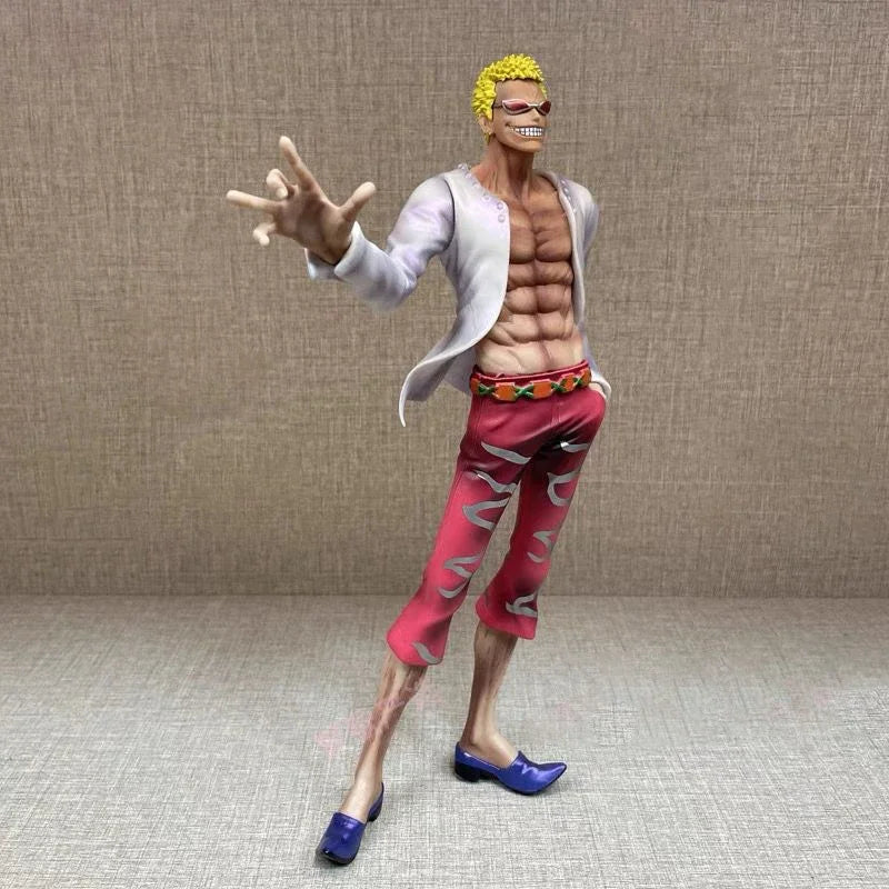 Donquixote Doflamingo Anime Figurine, One Piece Action Figures 29 CM