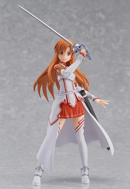 Yuuki Asuna Action Figure, Anime Figurines Sword Art Online, Toy Face Swap and Movable Joints 15 CM