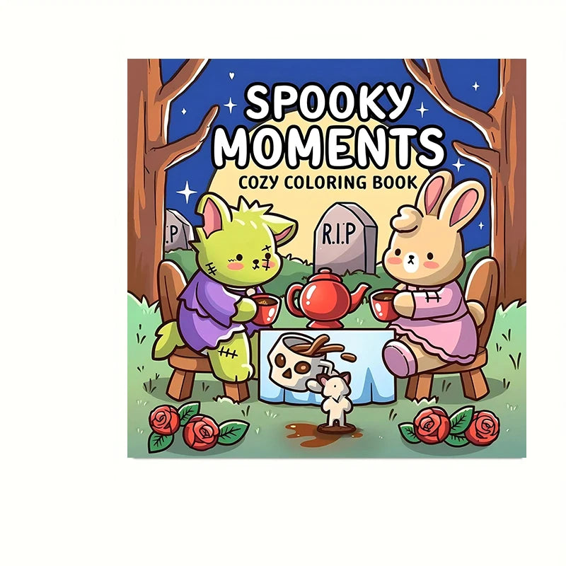 Cat’s Daily Life Coloring Book – 28 Pages of Relaxing Art for Adults | Perfect for Valetine's & Birthday Gifts