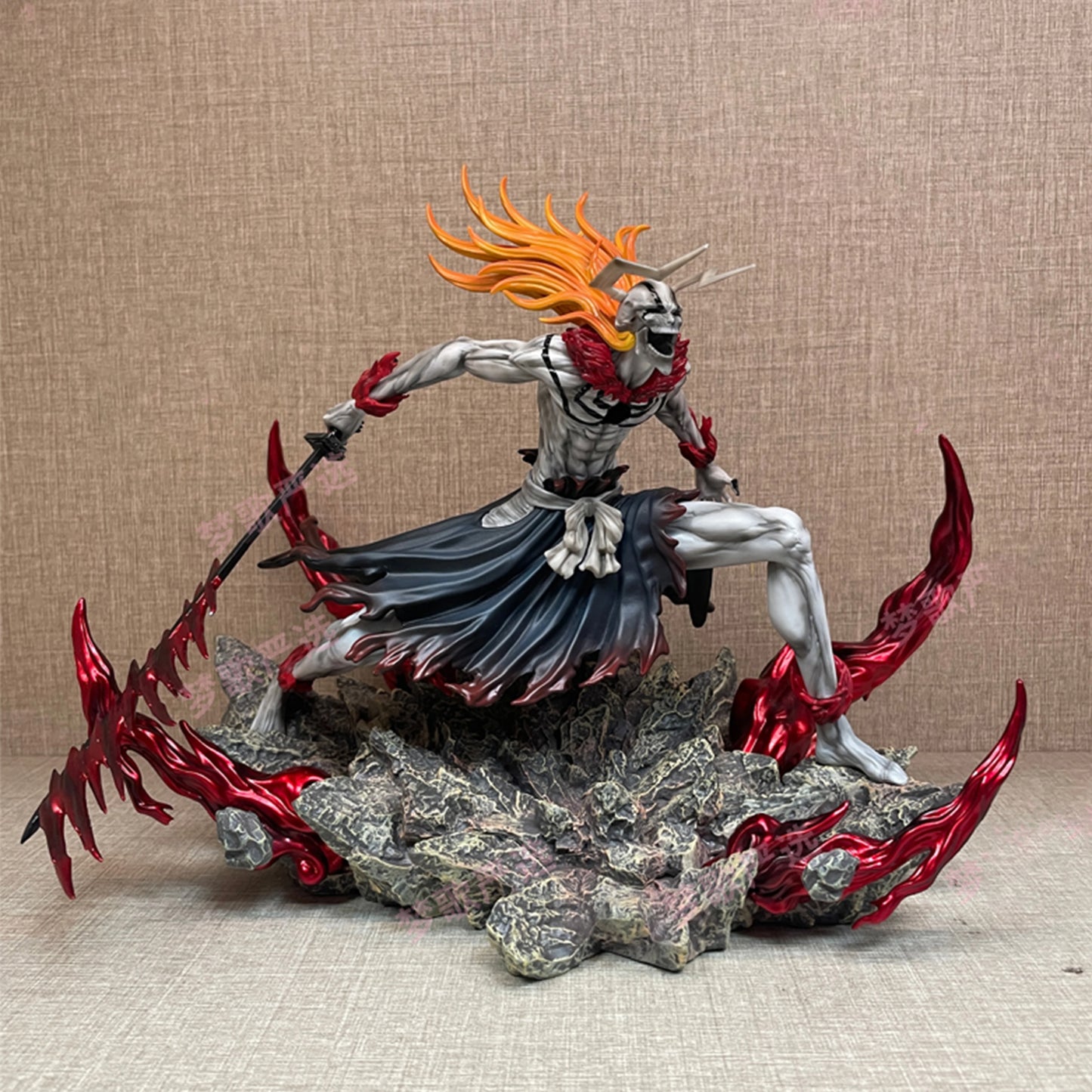 Vasto Lorde Hallow Kurosaki Ichigo Anime Figure, Bleach Action Figurines Statue 23 CM