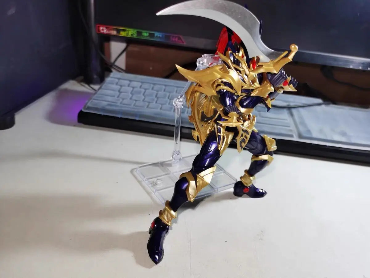 Black Luster Soldier Assembly Model Anime Figure, Yu-Gi-Oh! Duel Monsters Action Figure
