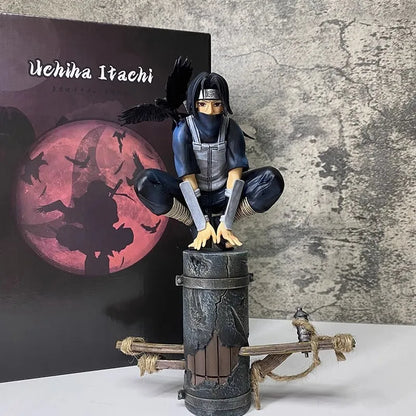 Itachi Uchiha Anime Figurines, Teen Anbu Black Ops Akatsuki Naruto Figure 23cm/9in