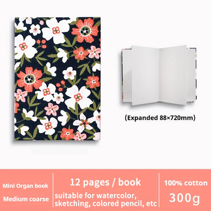 Watercolor Journal – 100% Cotton Paper Pad, Cold-Pressed, Acid-Free, Artist Sketchbook for Painting & Drawing