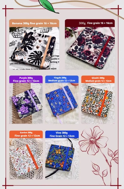 Watercolor Journal – 100% Cotton Paper Pad, Cold-Pressed, Acid-Free, Artist Sketchbook for Painting & Drawing