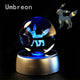 3D Pokemon Crystal Ball 5CM Mewtwo Pikachu Gengar Crystal Glass Pokemon Ball Pokeball Figure Night Light LED Lamp Base Gift - 29 Jigglypuff / 5CM - Otarealm