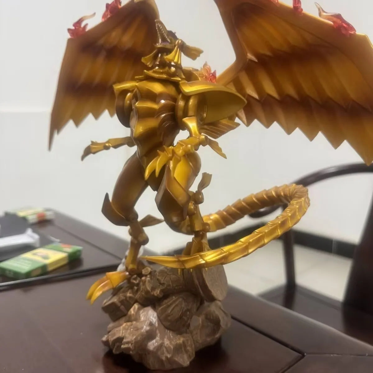 NEW The Winged Dragon Of Ra Anime Figure, Yu-Gi-Oh Duel Monsters Statue 27 CM