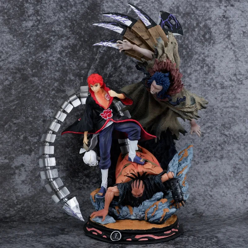 Sasori Akatsuki Naruto Shippuden Anime Figurine, Action Figures Statue Collection PVC Toy 40 cm