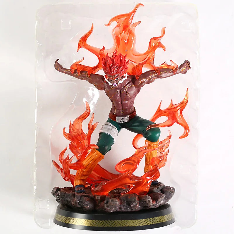 Might Guy Eight Gates Form Anime Figure, Naruto Shippuden Fourth Shinobi World War 31 CM