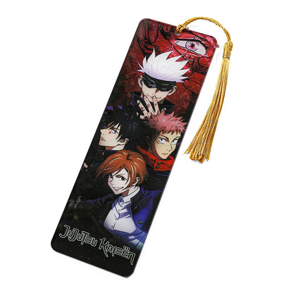 Jujutsu Kaisen Anime Acrylic Bookmark, JJK Souvenir Readings Stationery
