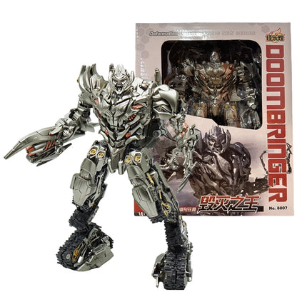 Megatron Action Figure, Transformers Tank Transformation Galvatron Anime Figurines Decepticon