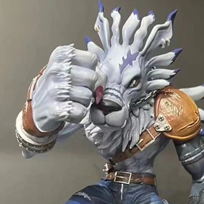 Digimon Adventure WereGarurumon Figurine, PVC Anime Figures and Statues Collectibles 18.5 cm