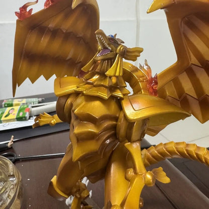 NEW The Winged Dragon Of Ra Anime Figure, Yu-Gi-Oh Duel Monsters Statue 27 CM