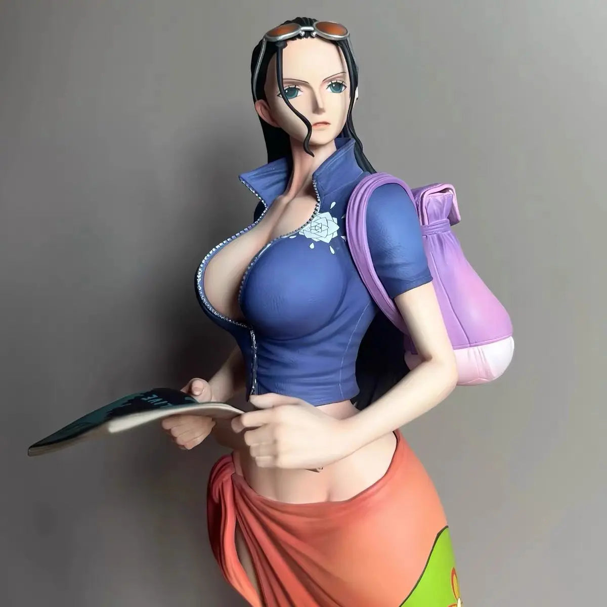 Nico Robin Anime Figurine, One Piece Action Figures Girl Sexy Miss All Sunday PVC Statue 27 CM