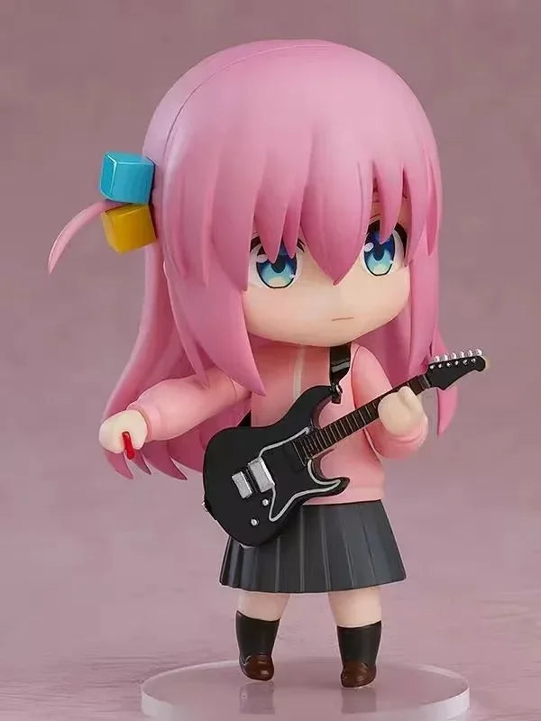 BOCCHI THE ROCK! Figurines, Gotoh Hitori Kawaii Chibi Cute Anime Figure Model PVC Collector 10 cm