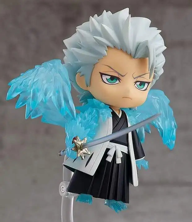 Bleach Kawaii Cute Mini Anime Figurines, Hitsugaya Toushirou, Ichigo Kurosaki, Chibi Figures 10cm