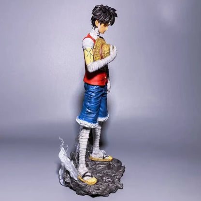 In Silent Tribute Monkey D Luffy Anime Figure, One Piece Anime Figurines 26 CM