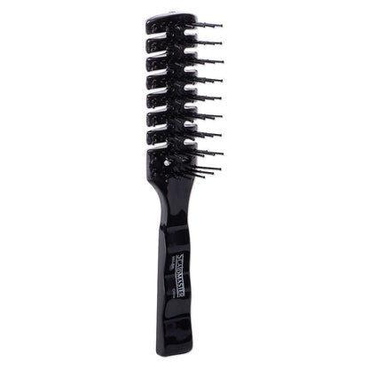 Scalpmaster 7 Row Vent Hair Stylist Brush - Black Otarealm