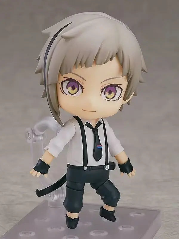 Action Figures Bungo Stray Dogs, Nakajima Atsushi, Dazai Osamu, Kawaii Chibi Cute Anime Figurines Collector 10 cm