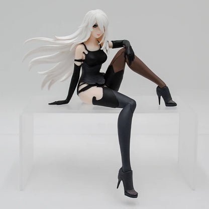 NieR:Automata Action Figures - YoRHa No.2 Type B (2B), 9S, and A2 - 15 CM Collectible Figurines