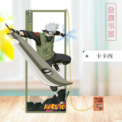 Naruto Metal Bookmark - The Perfect Gift for Anime Fans and Book Lovers