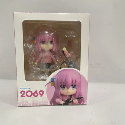 BOCCHI THE ROCK! Figurines, Gotoh Hitori Kawaii Chibi Cute Anime Figure Model PVC Collector 10 cm