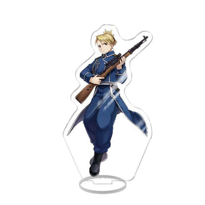 NEW Anime Fullmetal Alchemist Acrylic Stands Model Figure, Multiple Variations of Anime Acrylic Style Figurines 15 cm