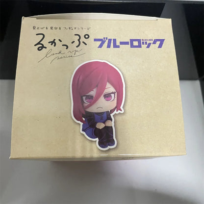 BLUE LOCK Cute Mini Figurines, Isagi Yoichi Chigiri Hyoma Nagi Seishiro Action Figures, Kawaii PVC Toys for Collector 10cm