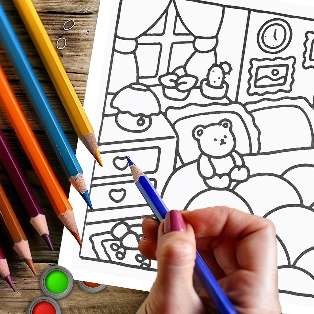 Love Style Coloring Book – 28 Pages of Romantic Art for Adults | Perfect for Birthday & Valentine's Gifts