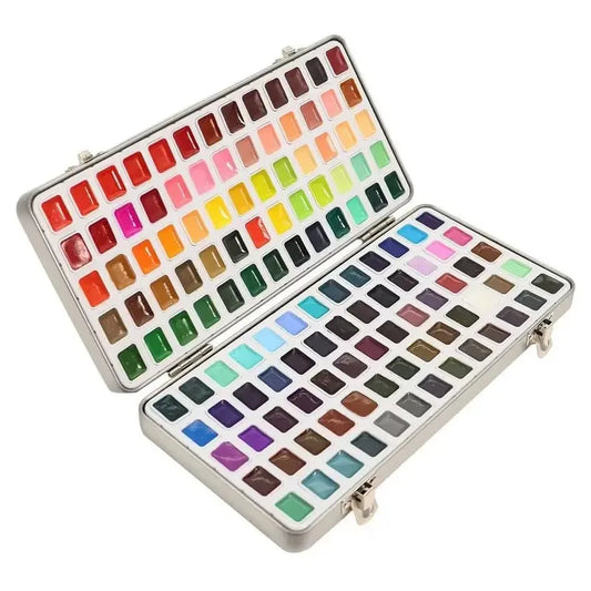 Artist Watercolor Paint 130/98/60/24 Colors Art Set Professional Drawing Pigment Art Supplies
