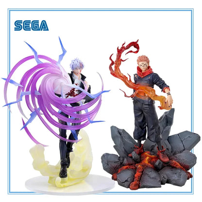 Original Genuine SEGA Luminasta Jujutsu Kaisen Satoru Gojo and Ryomen Sukuna Anime Figures