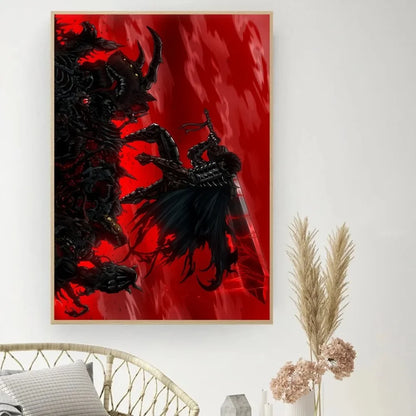 Berserk Posters, Anime Poster DIY Vintage Movie Poster Wall Art