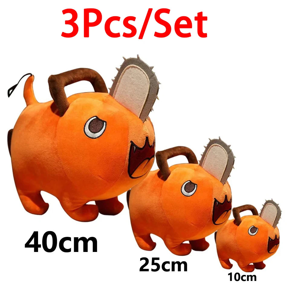 Chainsaw Man Multiple Sizes Pochita Plush Toy – Cute Animal Anime Play Doll