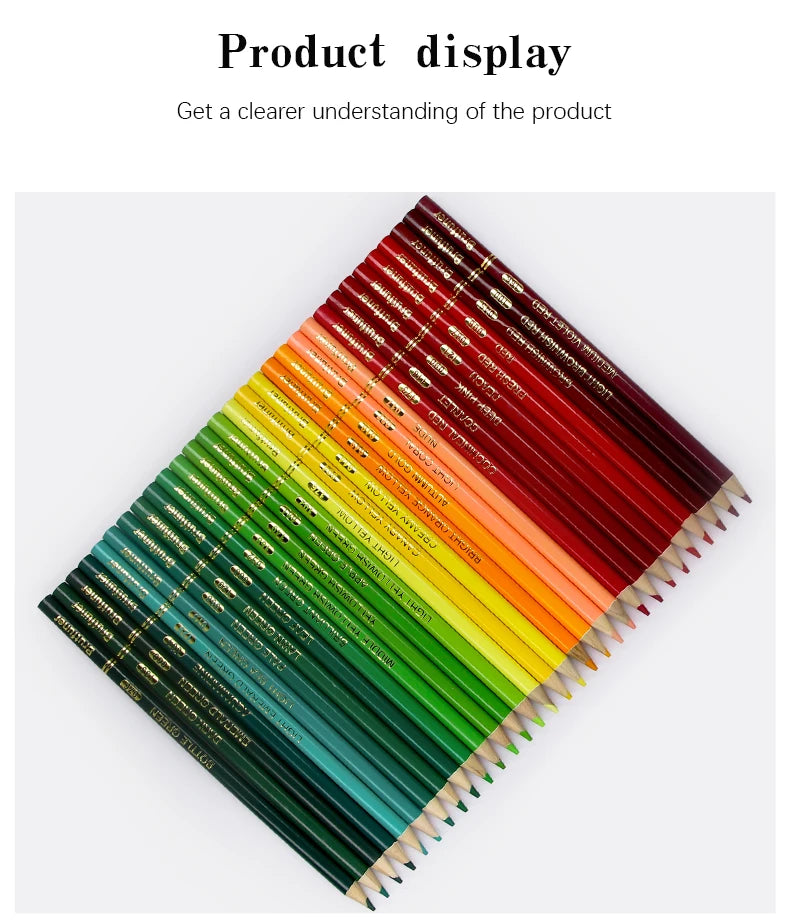 48/72/120/150/160/180 Professional Color Pencils, Oil Pencils, Watercolor Pencils Art Supplies