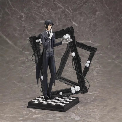 Ciel Phantomhive and Sebastian Michaelis Anime Figure, Black Butler Action Figurines