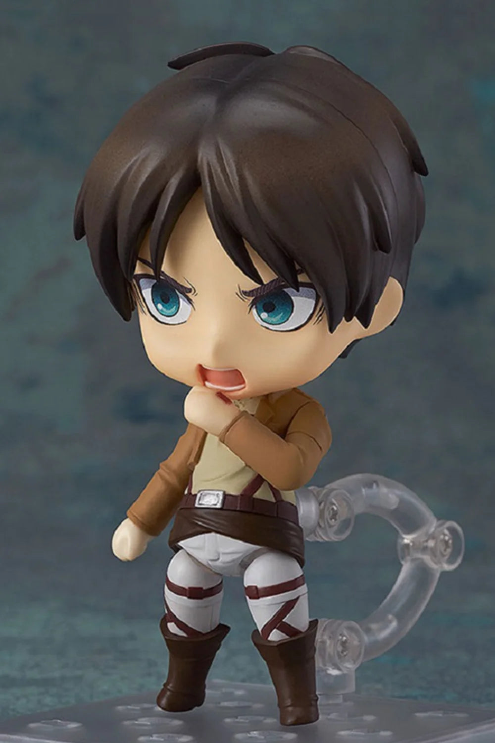 Attack on Titan Anime Figures, Shingeki no Kyojin Levi Ackerman, Eren Jaeger, Mikasa·Ackerman, Cute Kawaii Chibi Anime Figurines 10 cm