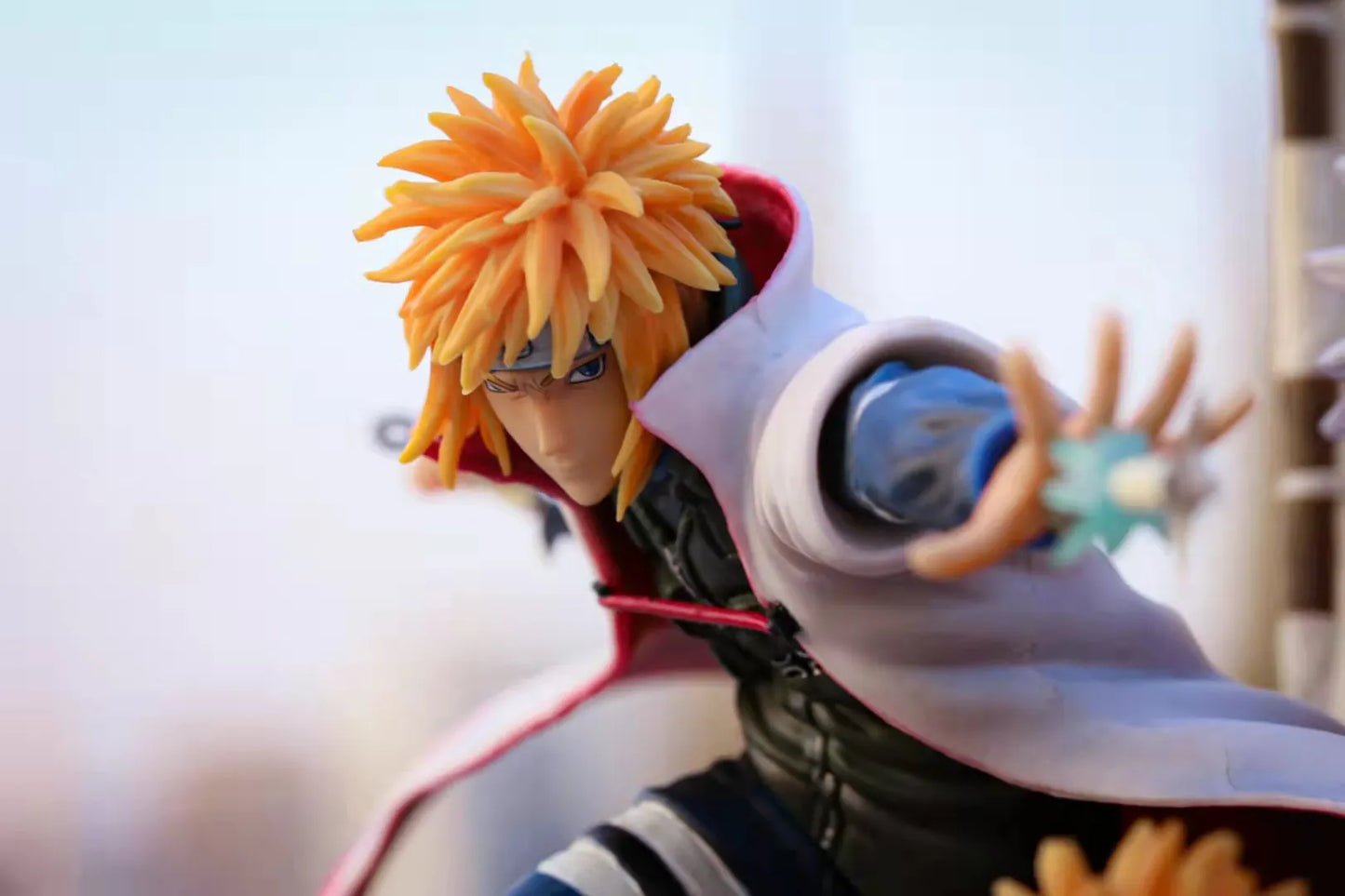 Jiraiya Minato and Naruto Anime Figurines, NARUTO SHIPPUDEN Figures Master and Apprentice Figure 41cm