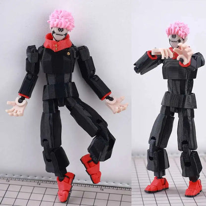 Jujutsu Kaisen 3D Printed Anime Figurine, Gojo Satoru Toji Yuji Sukuna Mahoraga Yuta