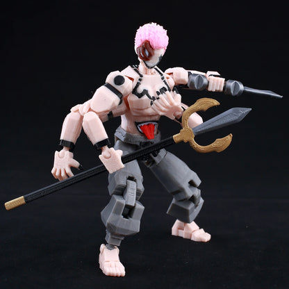 Jujutsu Kaisen 3D Printed Anime Figurine, Gojo Satoru Toji Yuji Sukuna Mahoraga Yuta