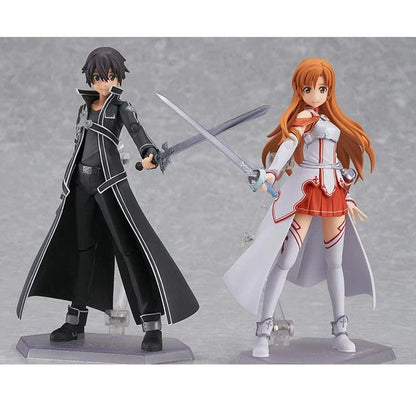 Kirigaya Kazuto Action Figure, Kirito Anime Figurines Sword Art Online, Detachable and Movable Joints Model PVC 15 CM