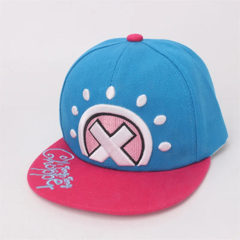One Piece Chopper and Trafalgar Law Hat, Anime Adult Kids Baseball Cap Cosplay Prop Sun Visor