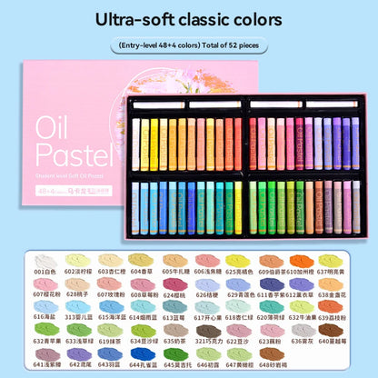 Artist Oil Pastel Set – 24/36/48 Colors Soft, Non-Toxic Sticks for Drawing, Painting & Graffiti Art