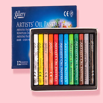 Oil Pastel Set – 25 or 50 Colors Soft Sticks for Kids, Students & Artists | Washable Crayons for Drawing, Painting & Graffiti Art