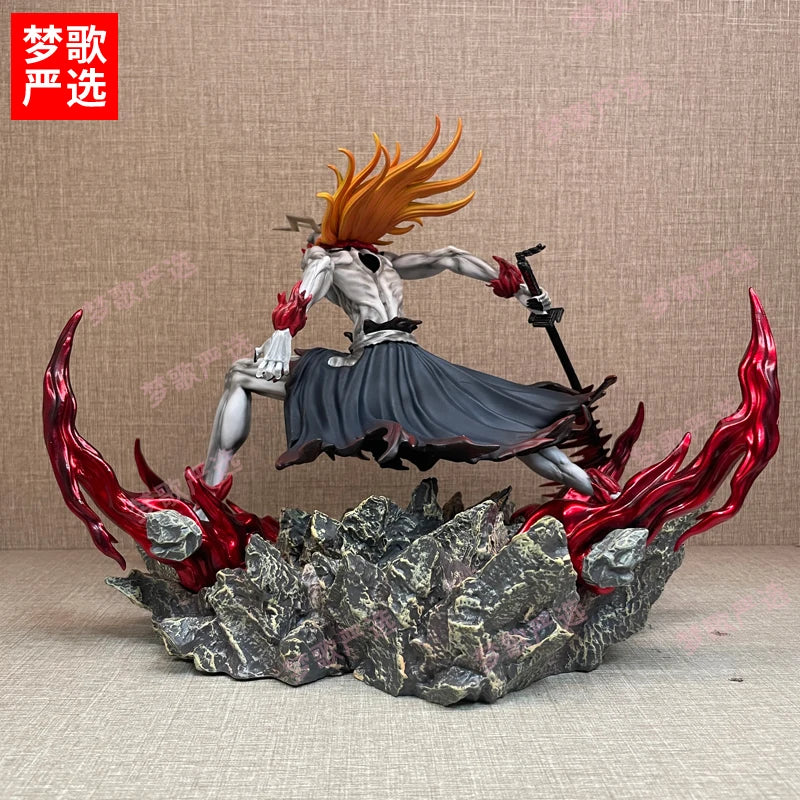 Vasto Lorde Hallow Kurosaki Ichigo Anime Figure, Bleach Action Figurines Statue 23 CM