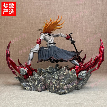 Vasto Lorde Hallow Kurosaki Ichigo Anime Figure, Bleach Action Figurines Statue 23 CM