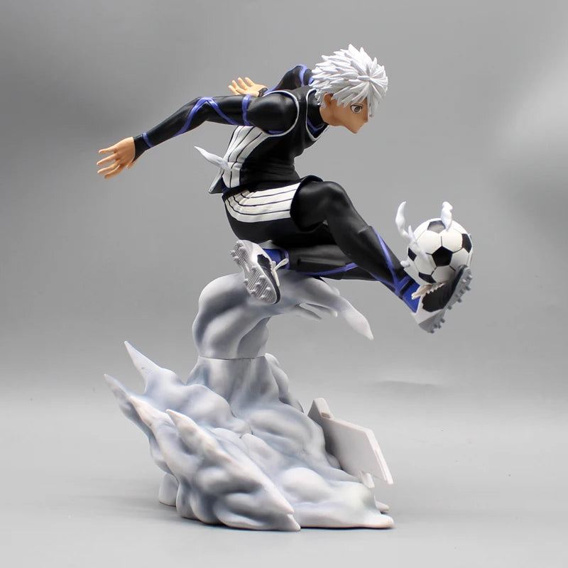 Nagi Seishiro Blue Lock Figures, Anime Figurines Soccer Football Collection Statue Decor 21 cm