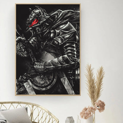 Berserk Posters, Anime Poster DIY Vintage Movie Poster Wall Art