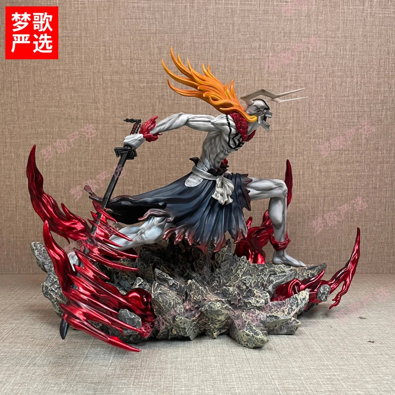 Vasto Lorde Hallow Kurosaki Ichigo Anime Figure, Bleach Action Figurines Statue 23 CM