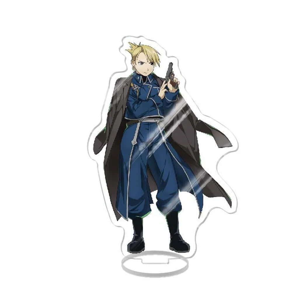 NEW Anime Fullmetal Alchemist Acrylic Stands Model Figure, Multiple Variations of Anime Acrylic Style Figurines 15 cm